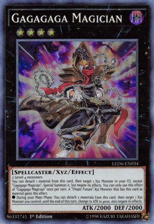 Gagagaga Magician (LED6-EN034) - Legendary Duelists: Magical Hero 1st Edition