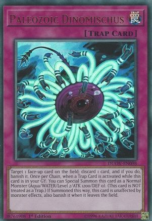 Paleozoic Dinomischus (DUOV-EN098) - Duel Overload 1st Edition