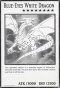 Blue-Eyes White Dragon (Oversized) () - Duel Overload Unlimited