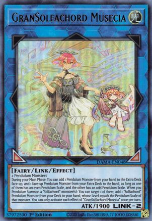 GranSolfachord Musecia (DAMA-EN048) - Dawn of Majesty 1st Edition