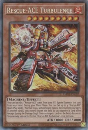 Rescue-ACE Turbulence (CR) (AMDE-EN007) - Amazing Defenders 1st Edition
