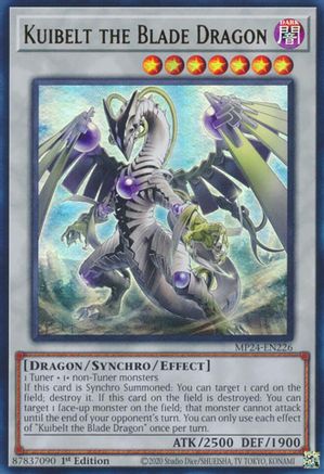 Kuibelt the Blade Dragon (MP24-EN226) - 25th Anniversary Tin: Dueling Mirrors 1st Edition