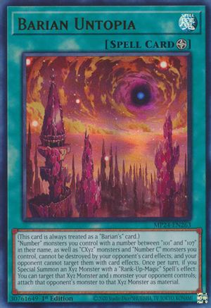 Barian Untopia (MP24-EN263) - 25th Anniversary Tin: Dueling Mirrors 1st Edition