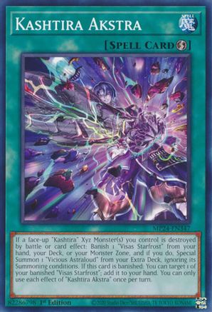 Kashtira Akstra (MP24-EN347) - 25th Anniversary Tin: Dueling Mirrors 1st Edition