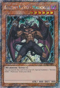 Destiny HERO - Malicious (Platinum Secret Rare) (RA03-EN001) - Quarter Century Bonanza 1st Edition