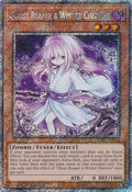 Ghost Reaper & Winter Cherries (Alternate Art) (Platinum Secret Rare) (RA03-EN014) - Quarter Century Bonanza 1st Edition
