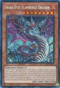Snake-Eyes Flamberge Dragon (Secret Rare) (RA03-EN033) - Quarter Century Bonanza 1st Edition