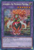 Schuberta the Melodious Maestra (Secret Rare) (RA03-EN034) - Quarter Century Bonanza 1st Edition