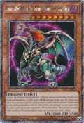 Chaos Emperor Dragon - Envoy of the End (Platinum Secret Rare) (RA03-EN133) - Quarter Century Bonanza 1st Edition