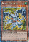 Debris Dragon (Quarter Century Secret Rare) (RA03-EN214) - Quarter Century Bonanza 1st Edition