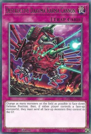 Destructive Daruma Karma Cannon (PHRE-EN030) - Phantom Revenge 1st Edition