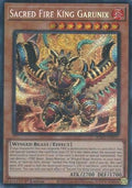 Sacred Fire King Garunix (Secret Rare) (RA05-EN031) - Rarity Collection 5 1st Edition