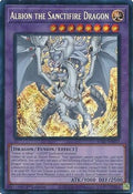 Albion the Sanctifire Dragon (Secret Rare) (RA05-EN037) - Rarity Collection 5 1st Edition