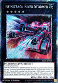 Infinitrack River Stormer (Platinum Secret Rare) (RA05-EN049) - Rarity Collection 5 1st Edition