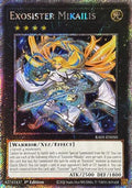 Exosister Mikailis (Platinum Secret Rare) (RA05-EN050) - Rarity Collection 5 1st Edition