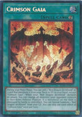 Crimson Gaia (Secret Rare) (RA05-EN070) - Rarity Collection 5 1st Edition