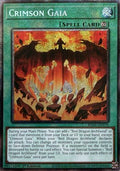Crimson Gaia (Starlight Rare) (RA05-EN070) - Rarity Collection 5 1st Edition