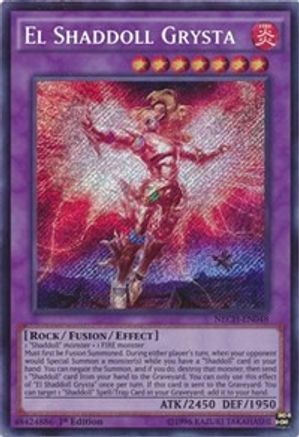 El Shaddoll Grysta (NECH-EN048) - The New Challengers Unlimited