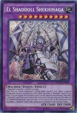 El Shaddoll Shekhinaga (NECH-EN049) - The New Challengers 1st Edition