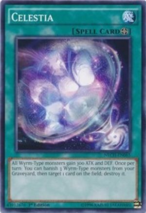 Celestia (NECH-EN065) - The New Challengers 1st Edition