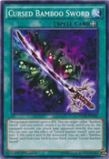Cursed Bamboo Sword (NECH-EN068) - The New Challengers 1st Edition