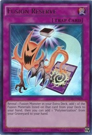Fusion Reserve (NECH-EN078) - The New Challengers 1st Edition