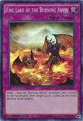 Fire Lake of the Burning Abyss (NECH-EN086) - The New Challengers 1st Edition