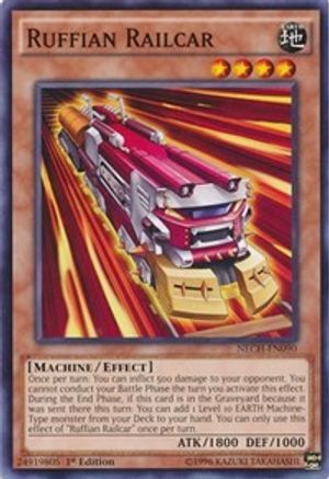 Ruffian Railcar (NECH-EN090) - The New Challengers 1st Edition